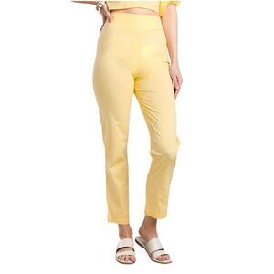 New! Billabong x The Salty Blonde Yellow Pants Sz 26